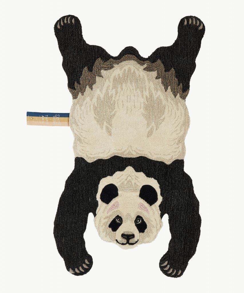 Plumpy panda large rug 