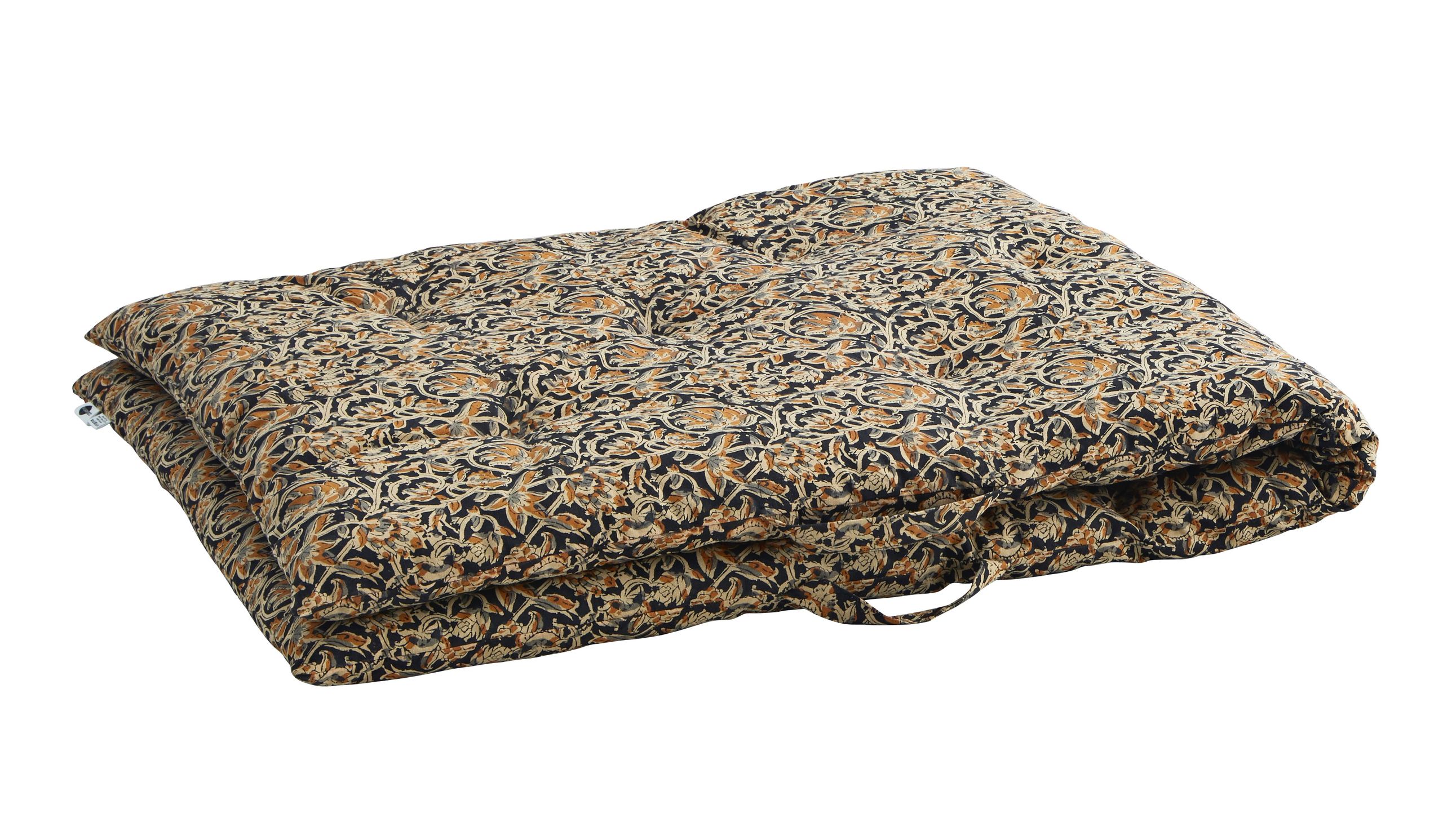 Matelas/coussin imprimé fleur 