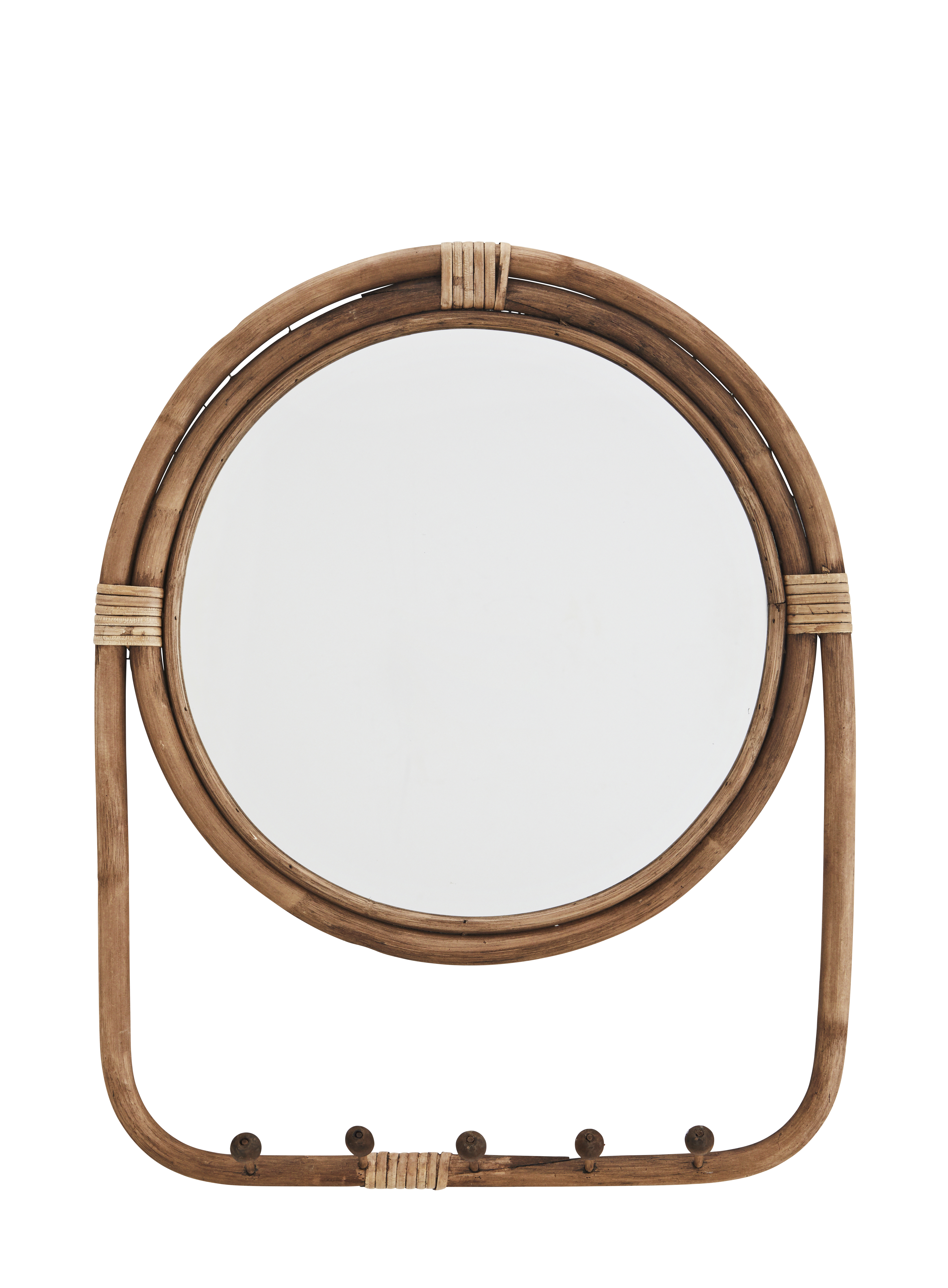 miroir bambou 