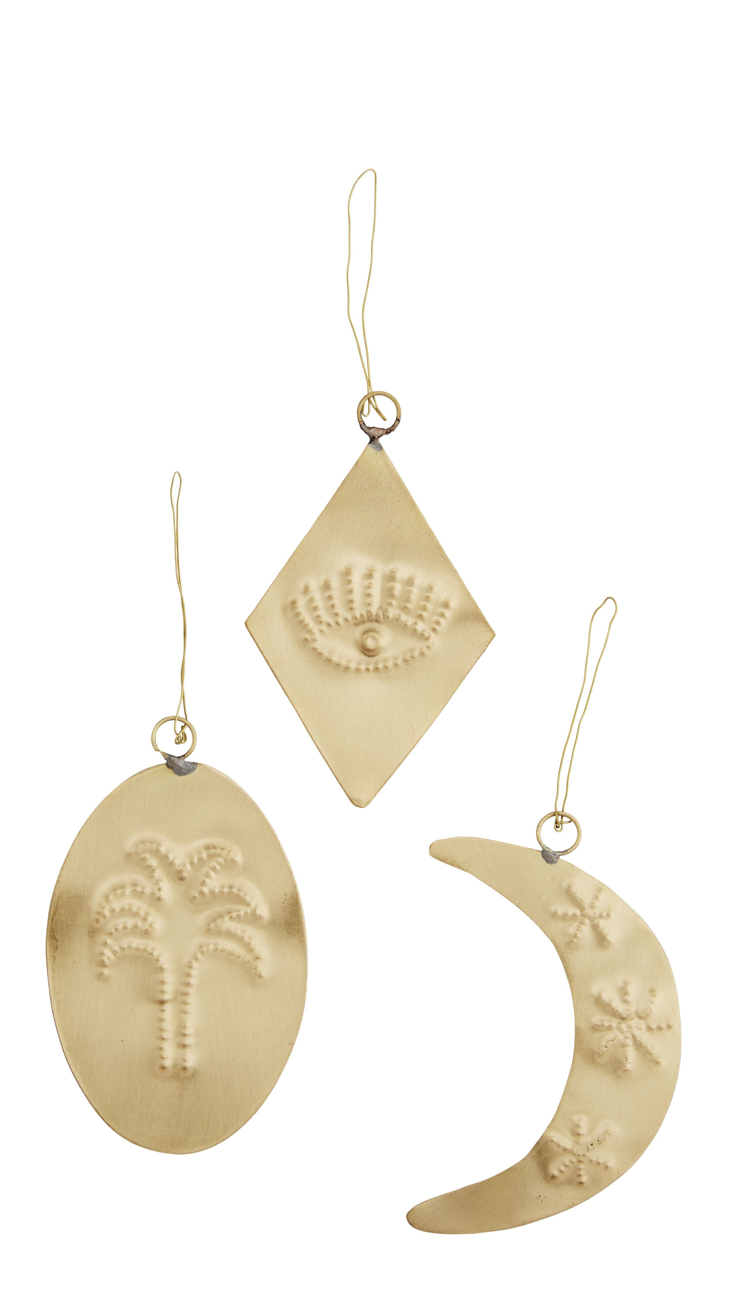 Hanging brass ormanents
