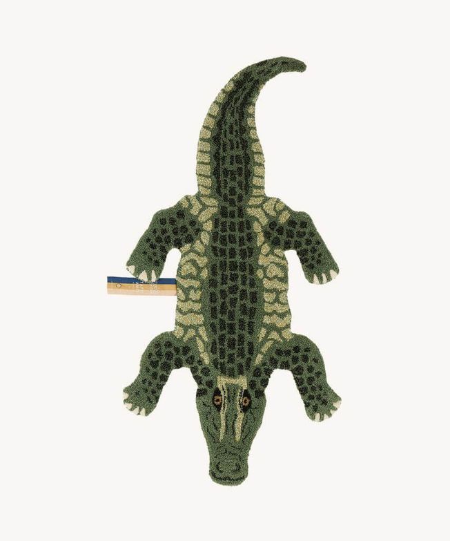 Coolio crocodile small rug 