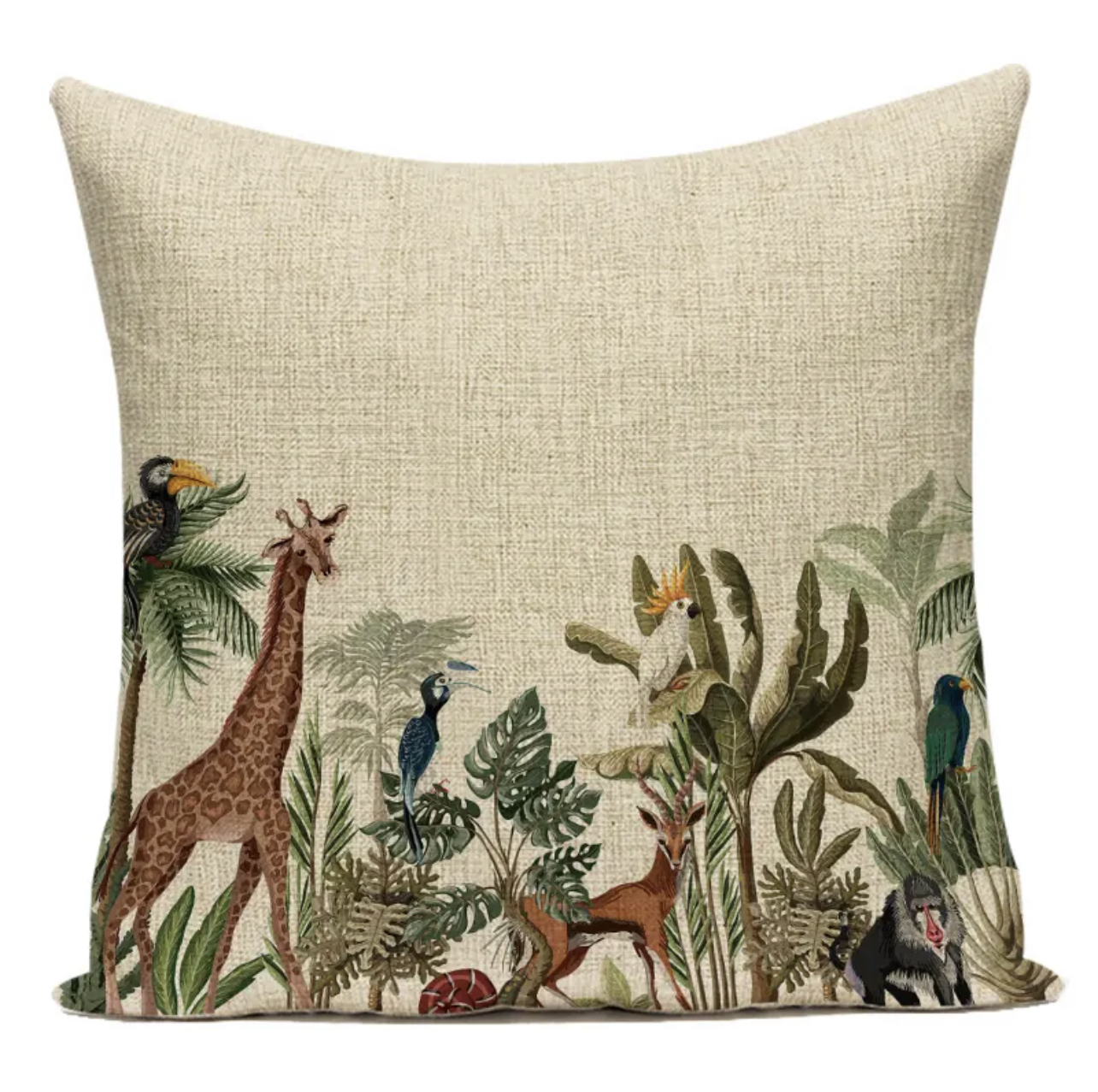 coussin jungle 
